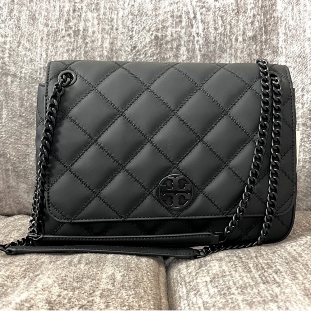 NWOT Tory Burch Matte Quilted Shoulder Bag